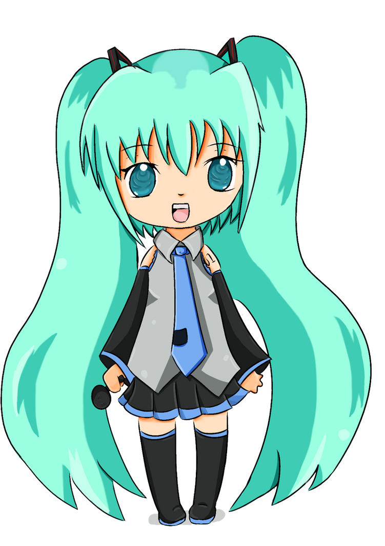 Hatsune Miku by theelectricmage on DeviantArt