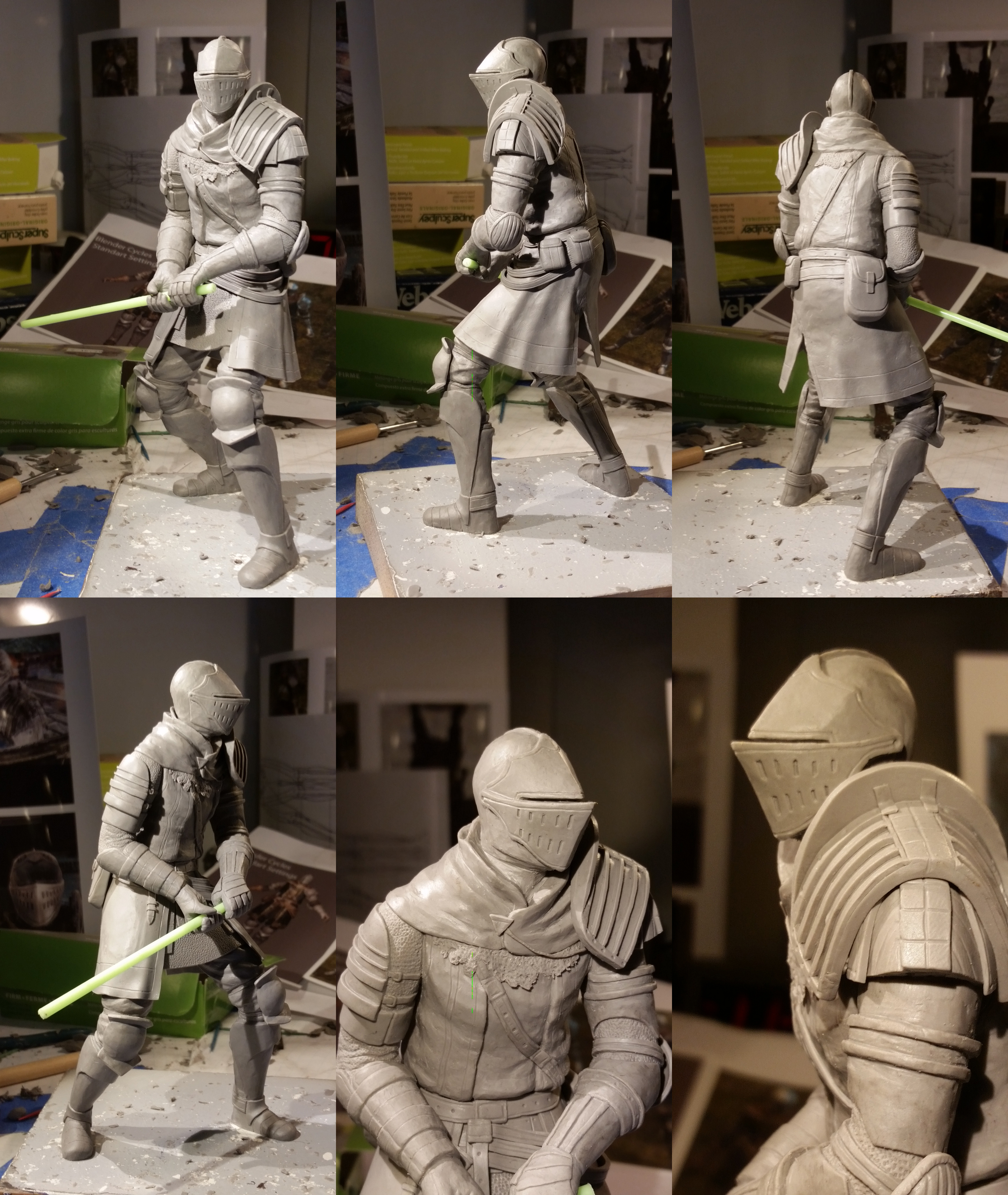 Elite Knight Dark Souls Sculpture