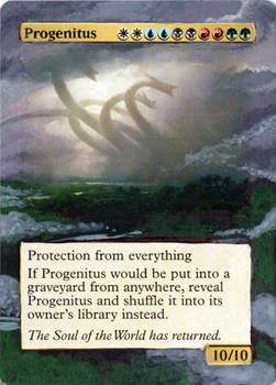 MtG: Altered Card Art 1:Progenitus
