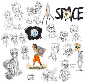 Portal 2 Doodles