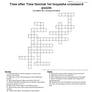 crossword puzzle for InuYasha fans