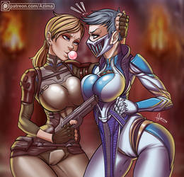 Cassie Cage VS Frost