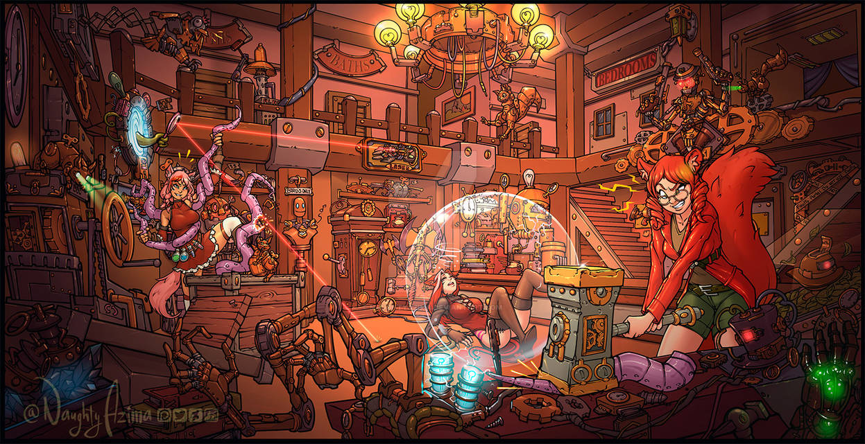 Clockwork Deviantart Clockwork Shop by NaughtyAzima on DeviantArt