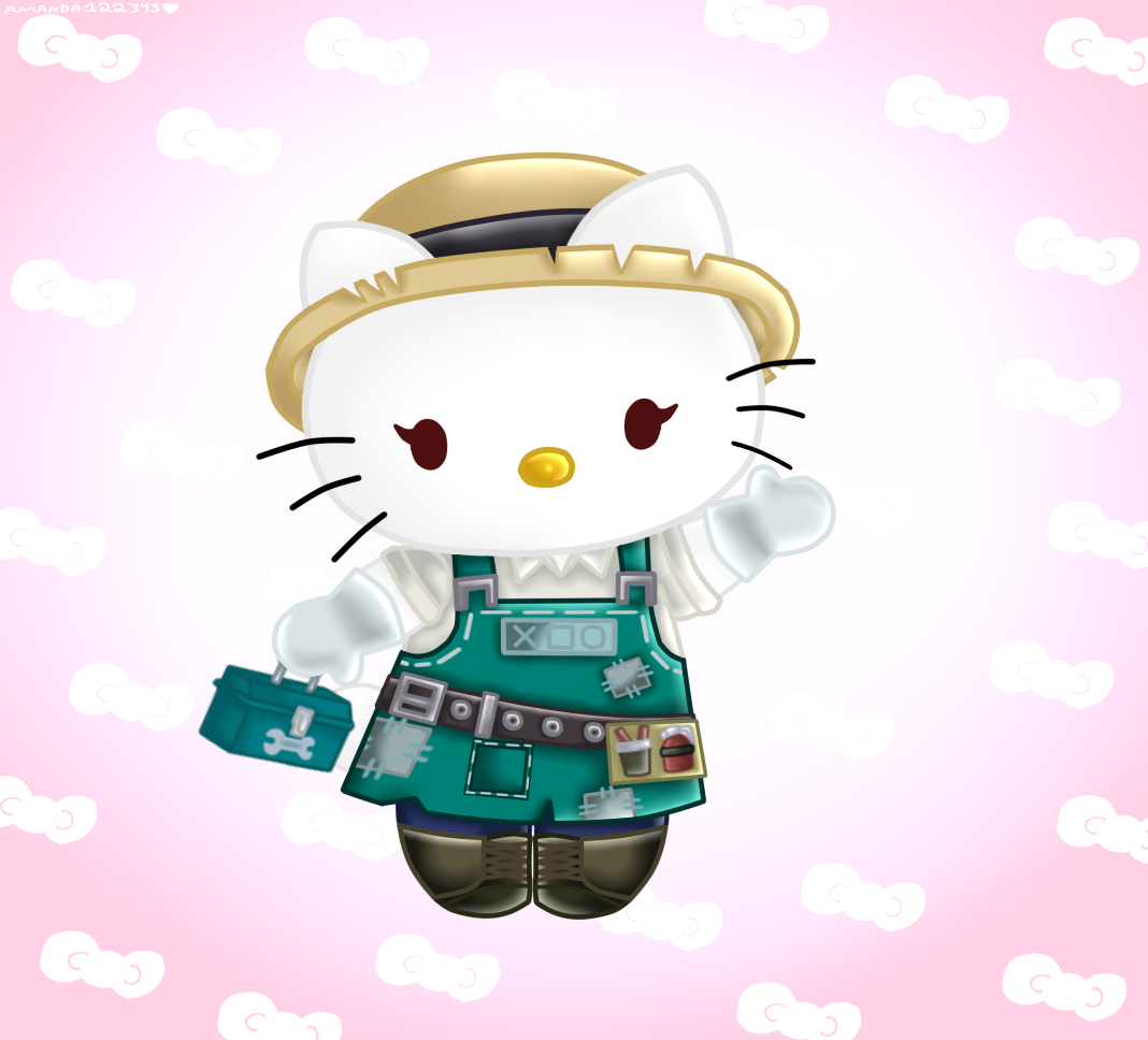 Gardener hello kitty