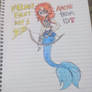 Day 1 of mermay character