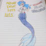 Day 4 of mermay character