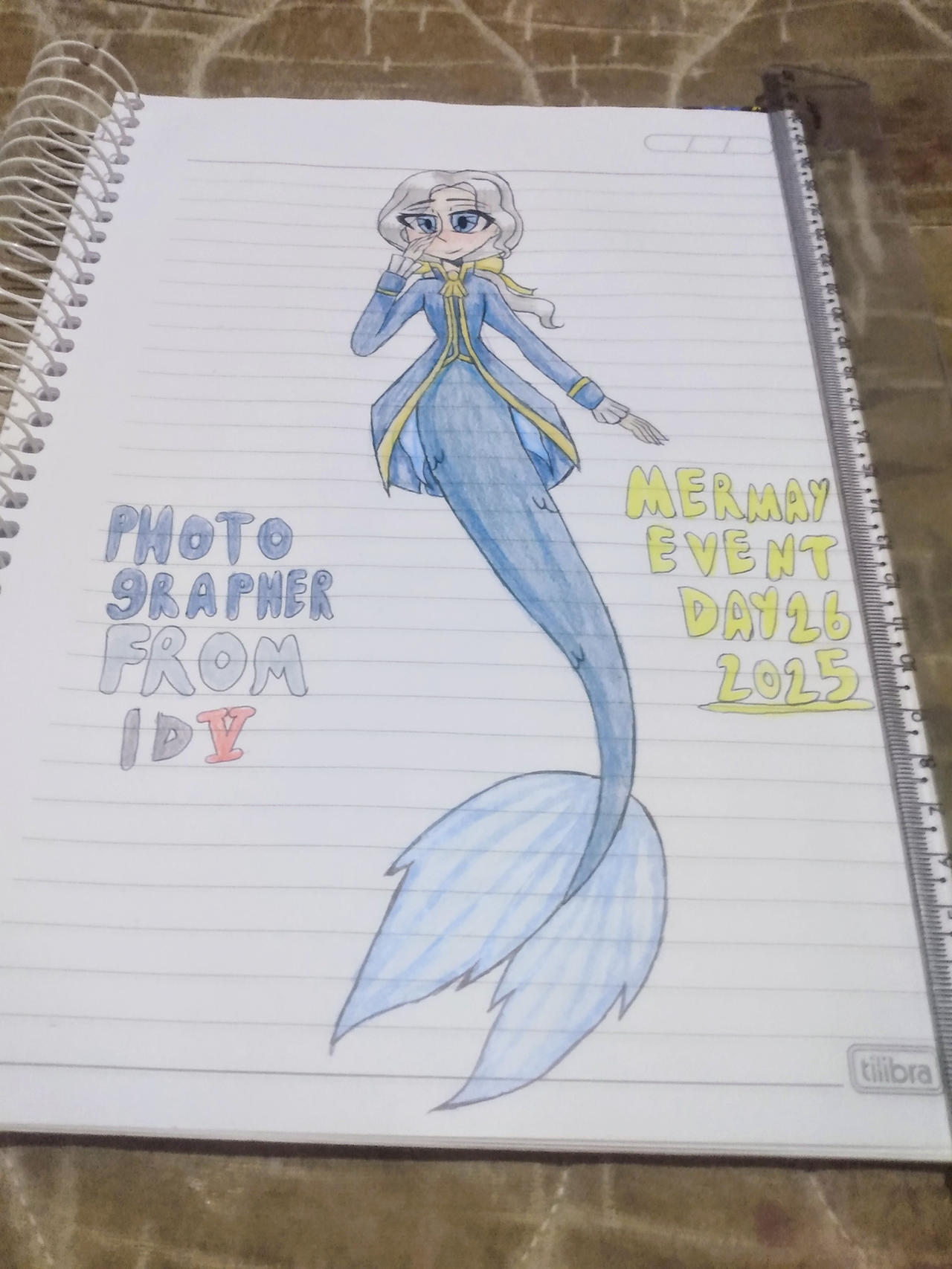 Day 26 mermay character