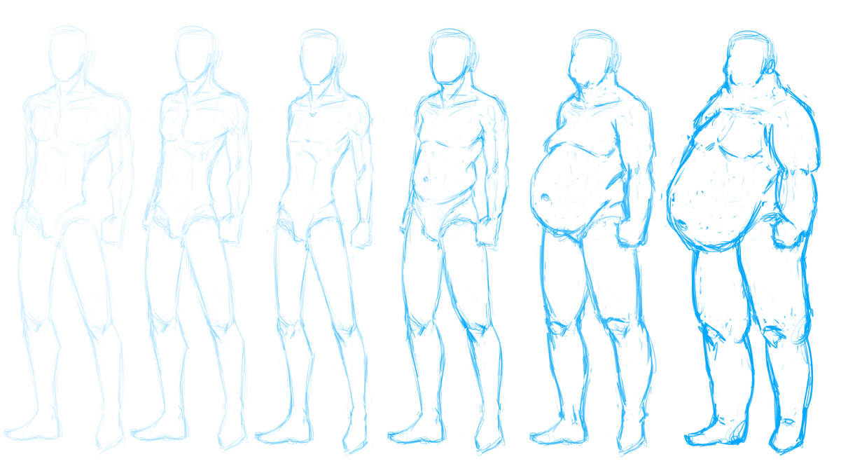 male body type practice by Bostonology on DeviantArt