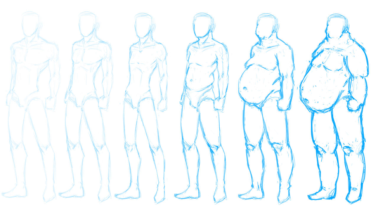 male body type practice by Bostonology on DeviantArt