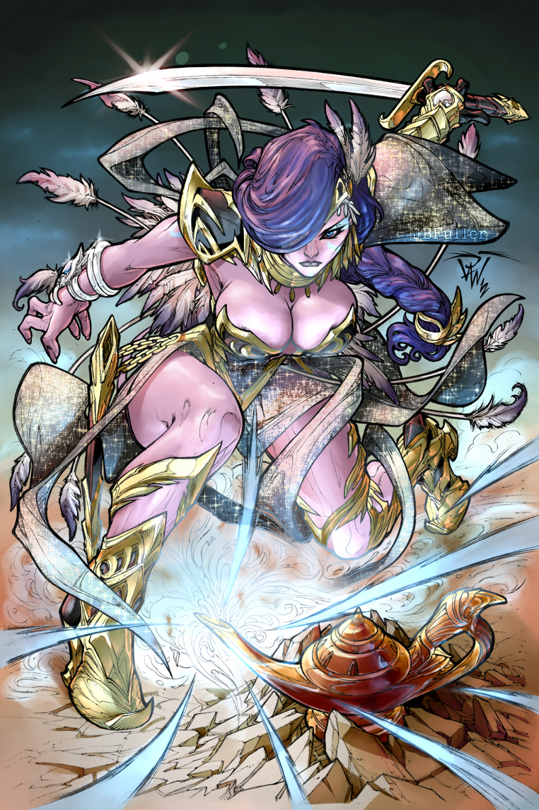 Color Test on Jirni 10 for 10 cover