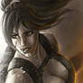 45 mins sketches - Lara Croft