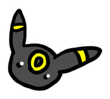 Chibi Umbreon Face