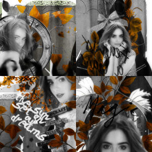 Lily Collins 4 icons