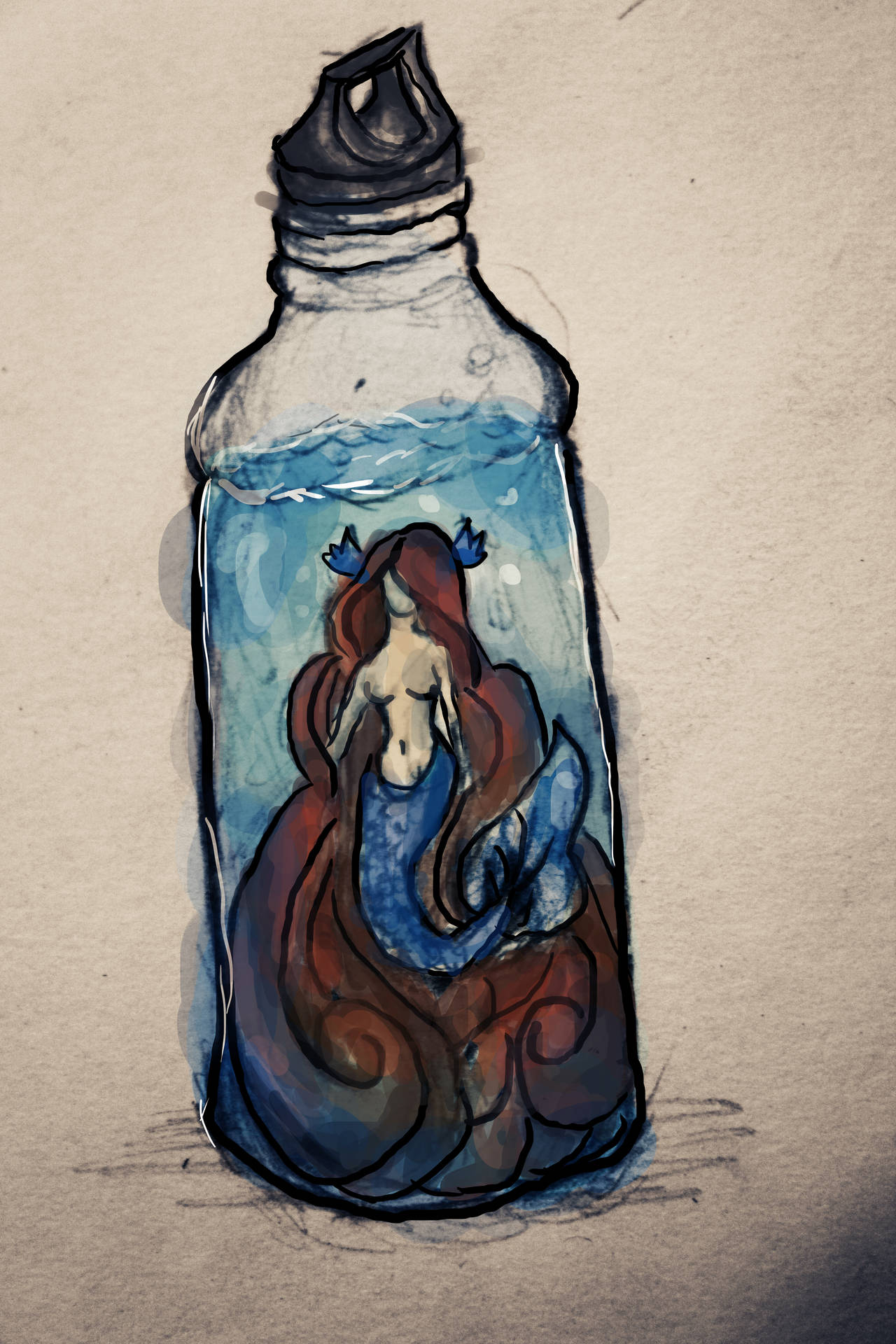 Bottled Water by SoothSheeper