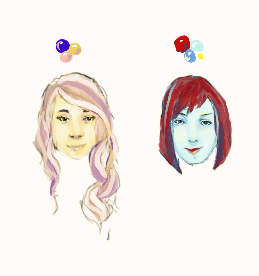 Fun with Friends and Colors by SoothSheeper