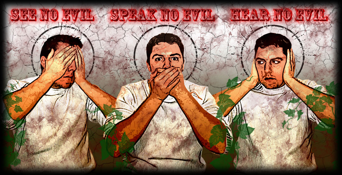 see speak hear no devil