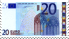 stamp 20 euros