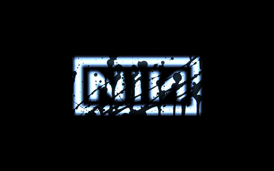 NIN logo splattered wallpaper by grishnak-mcmlxxix on DeviantArt