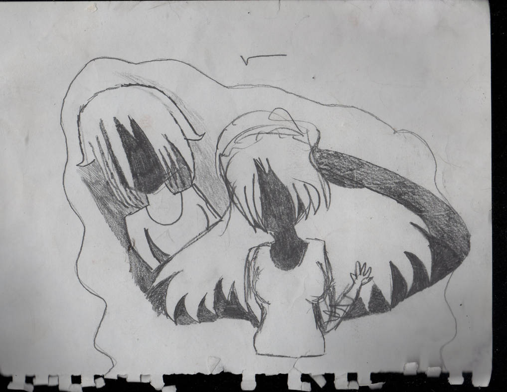 Recent Sketch Anime Faceless Characters^^ by MeliodasTheMangaArt on ...