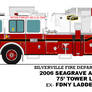 Silverville Fire Department Reserve ladder 3