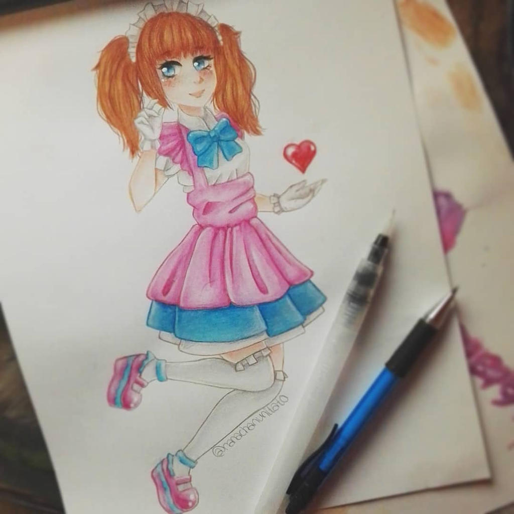 Unitato Deviantart Cute Maid! ~ anime girl by NanaChan-Unitato on DeviantArt