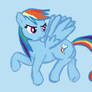 Rainbow Dash is annoyed