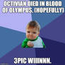 Octivian hopefully died