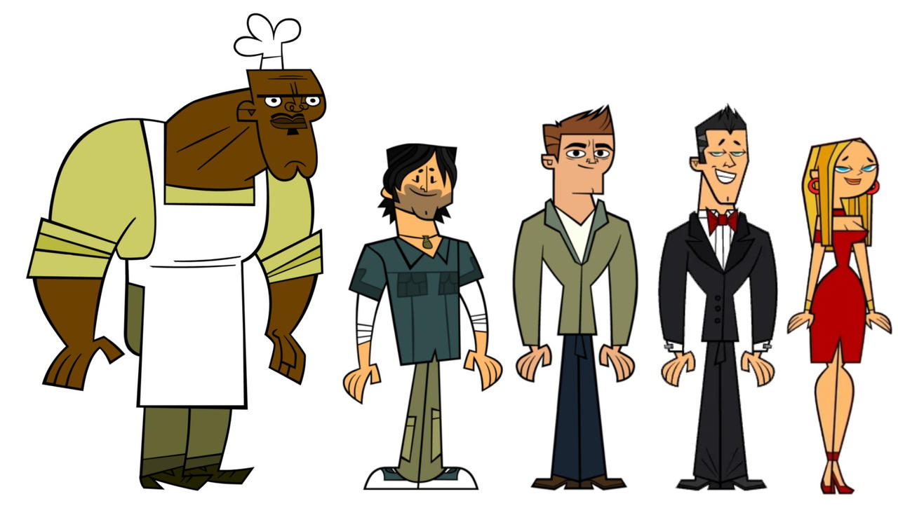 Total Drama height chart Hosts by TraeSlaughter on DeviantArt