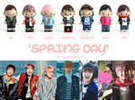 BTS [Spring Day] Figurines by FlyingPandaGirl