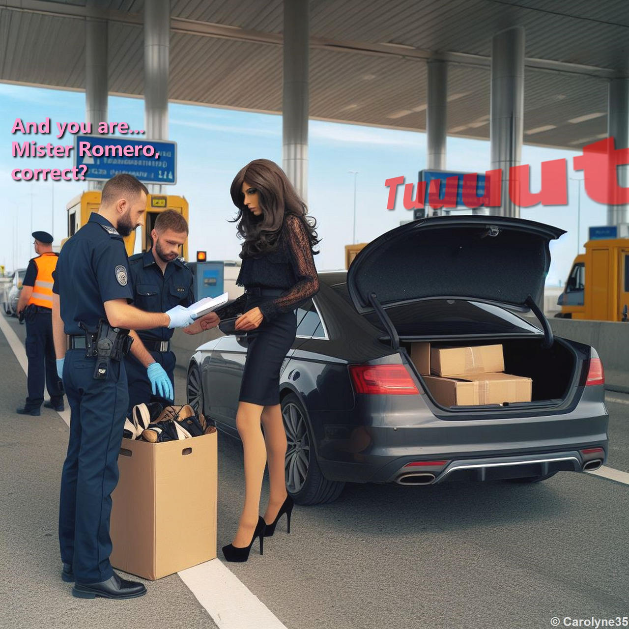 Impromptu customs check 4 by Carolyne35 on DeviantArt