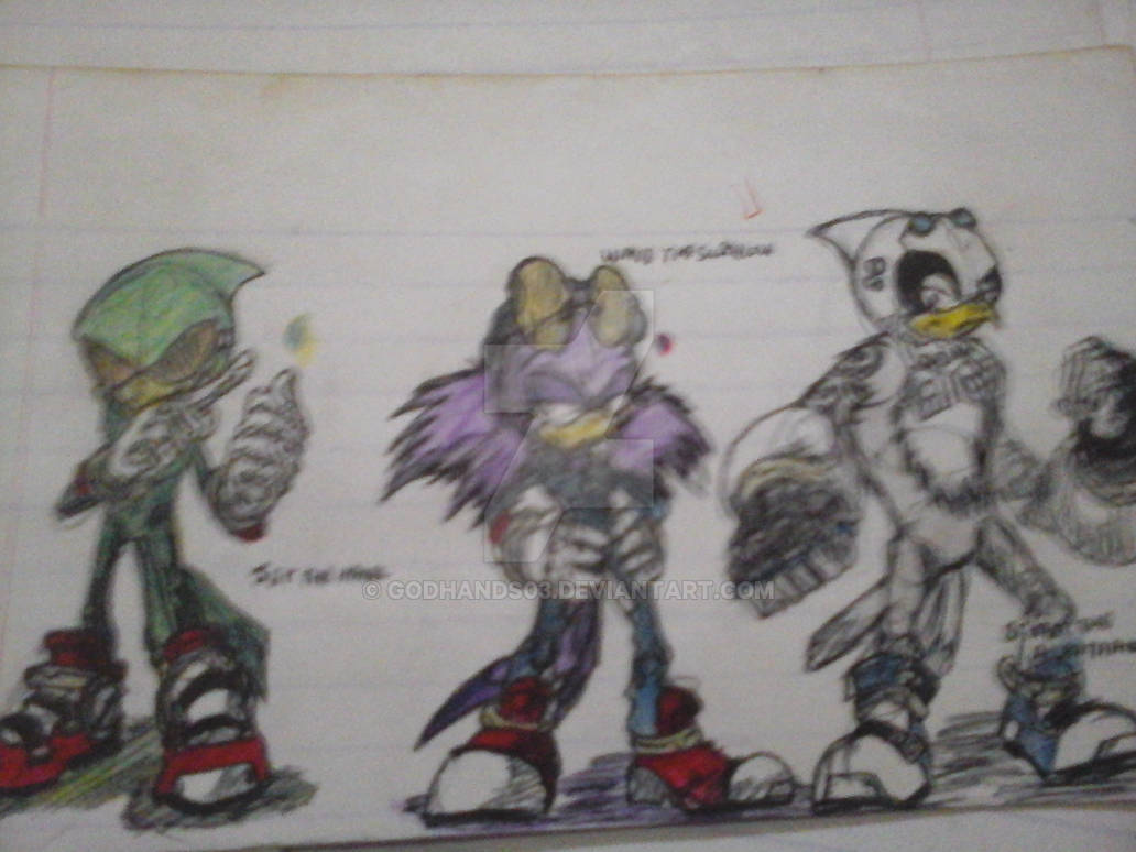 Sonic Babalyn Rouges Devienart Model Sonic HORIZON babylon rouges by Godhands03 on DeviantArt