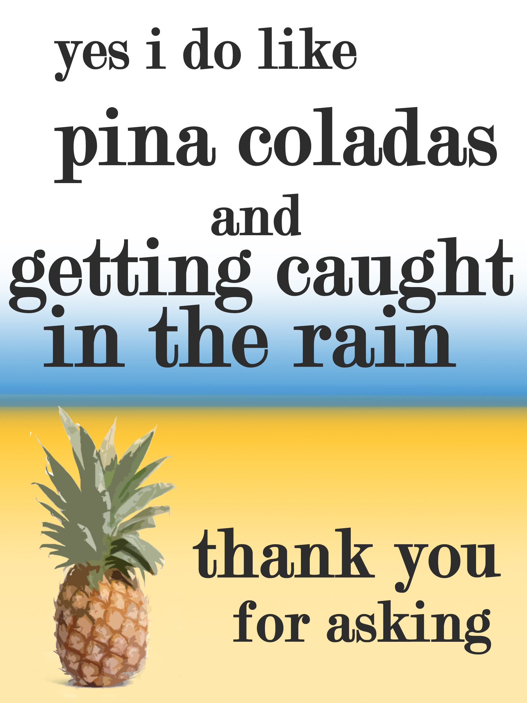 Escape - Pina Colada song tribute Rupert Holmes by thesilentmantis on  DeviantArt