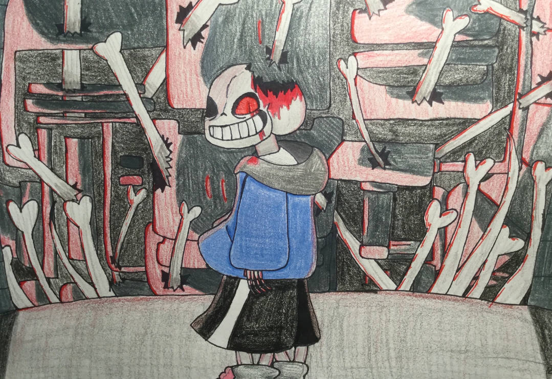Horrortale sans fanart by gottagospeed on DeviantArt