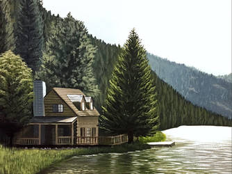 Lakeside Cabin