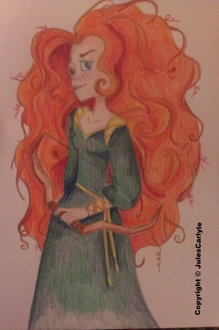 Full Colour Merida by JulesCarlyle90 on DeviantArt