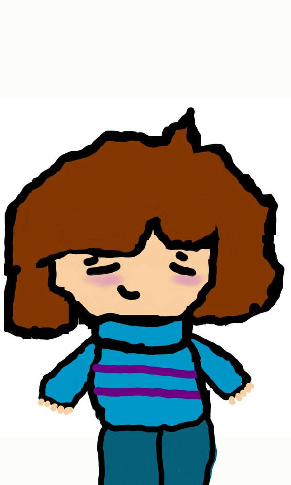 Frisk Reference Drawing My attempt to draw Frisk by KringleDingle on DeviantArt