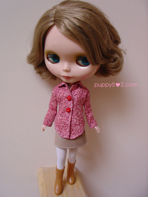 Collared Top for Blythe by chun52