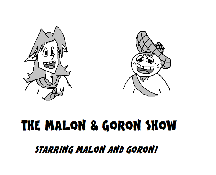 Malon and Goron comic title