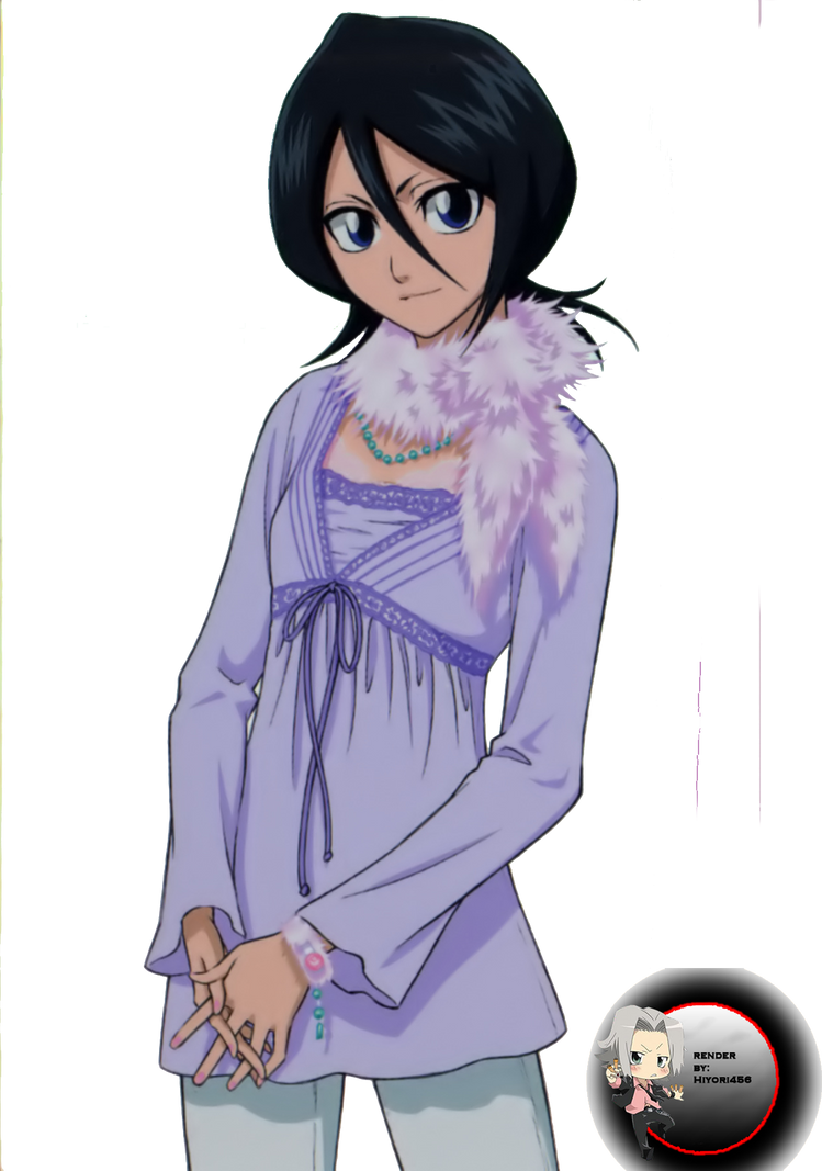 Bleach Rukia Kuchiki render by Hiyori456 on DeviantArt