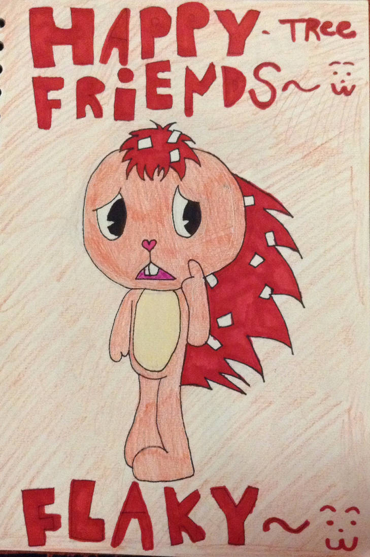 Happy Tree Friends: Flaky by VanillaFireflies on DeviantArt