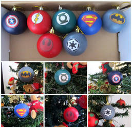 Geek Christmas Balls