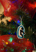 Blue Portal - Christmas ornament