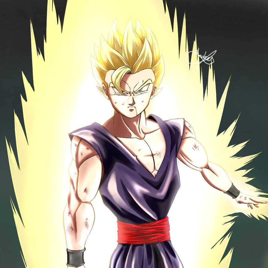 Gohan by theandrewart on DeviantArt