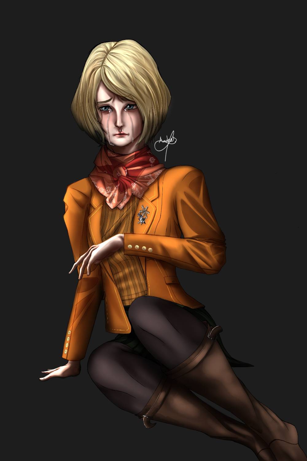 RE4 Remake - Ashley (Jacketless) by Crazy31139 on DeviantArt