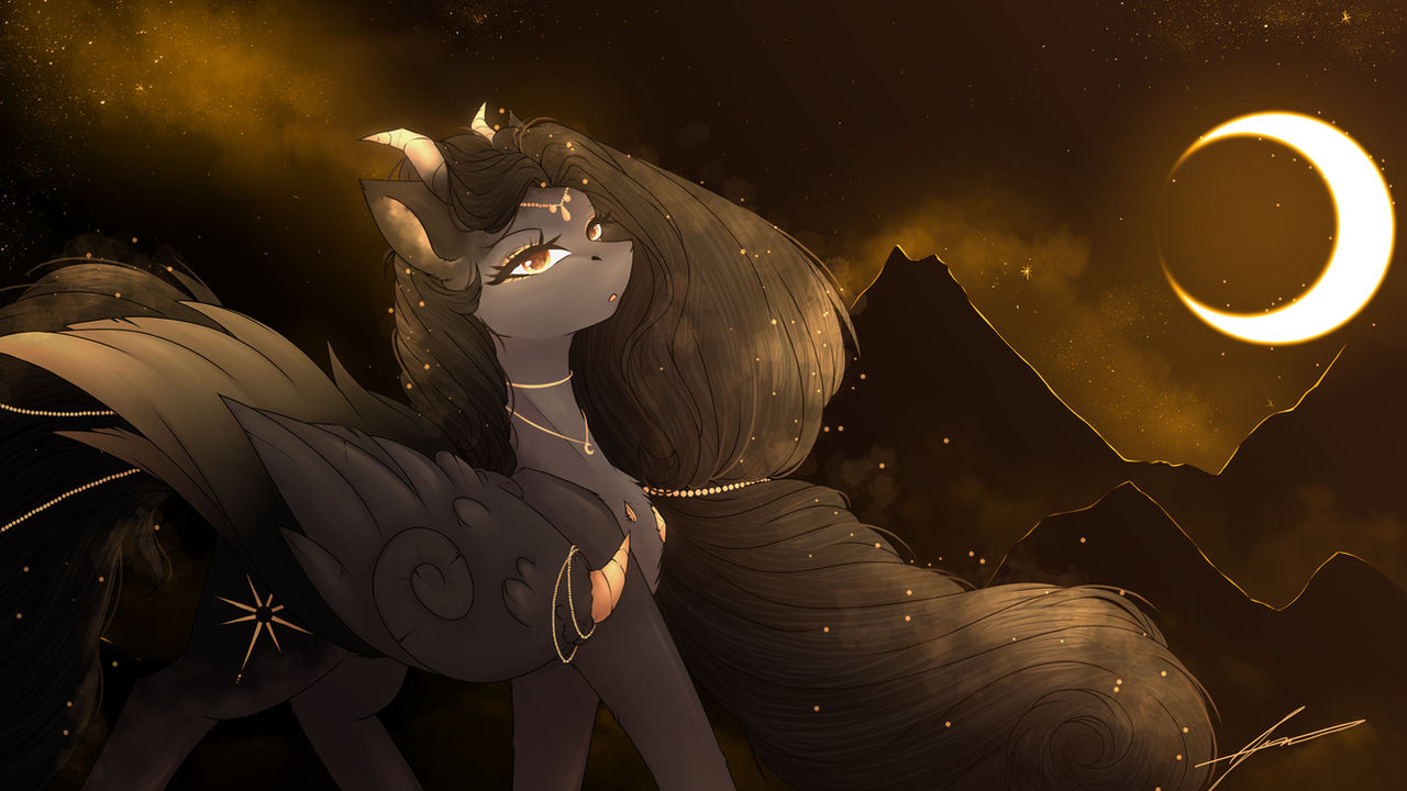 Golden Queen - Ponysona