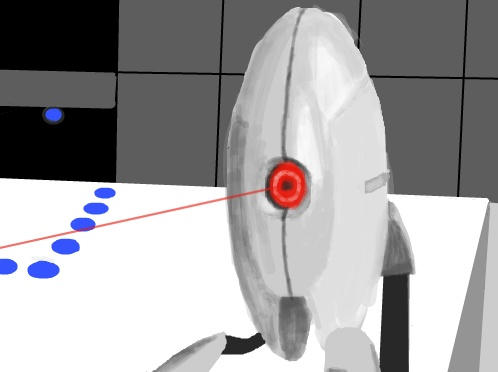 Portal Turret : Hello by chepyu on DeviantArt