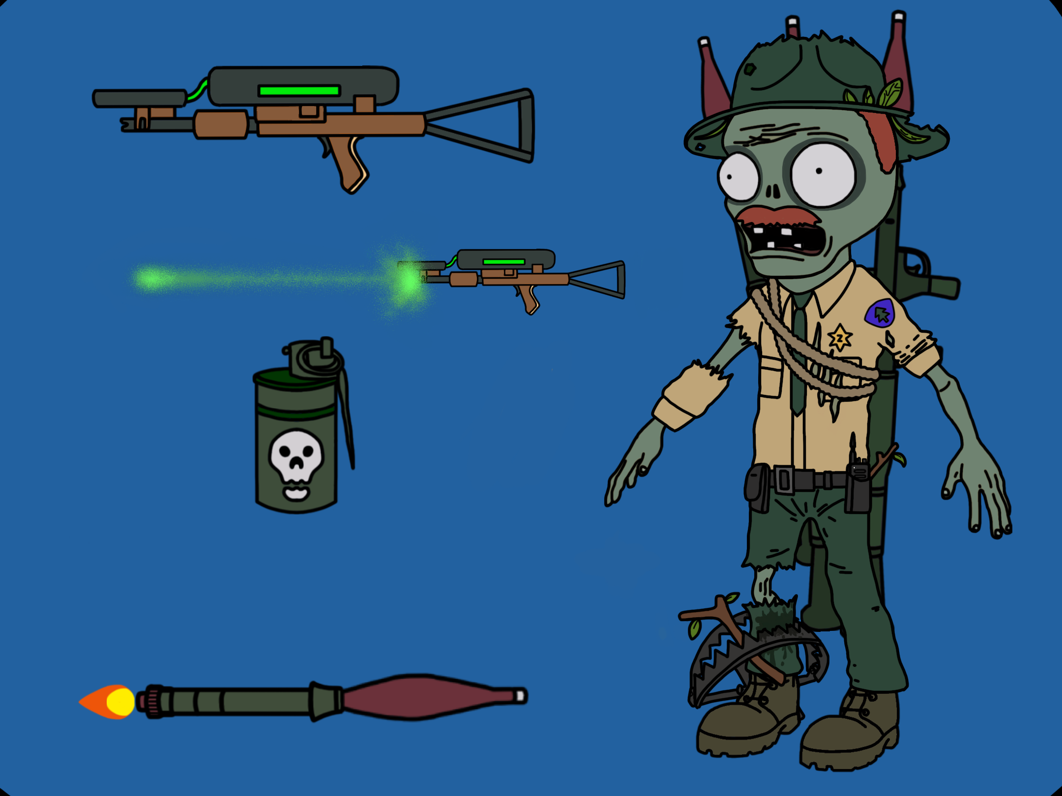 Park Ranger Redesign by ElectroWalker86 on DeviantArt
