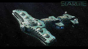 Mi'arr She'Tok-class battleship.