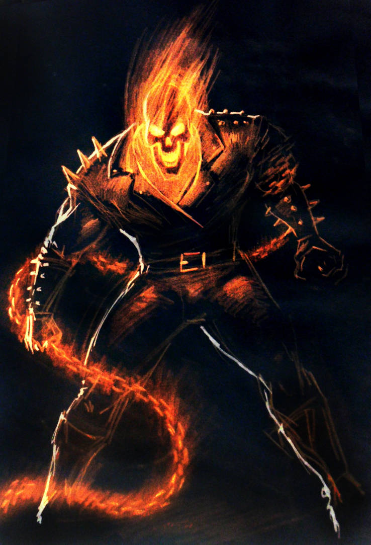 Ghost rider (Johnny blaze) by PitBOTTOM on DeviantArt