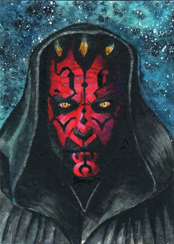 38. ACEO Darth Maul